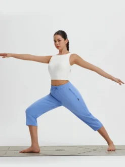 Women's 19" Quick-Dry Yoga Capri Pants -Baleaf Clothing Shop bgy034 6 852600b8 96ea 4d15 8857 3398cf7a2e7b