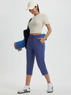 Women's 19" Quick-Dry Yoga Capri Pants -Baleaf Clothing Shop bgy034 7 837d6a53 f26f 45ab 857d d1cbfd748ed2