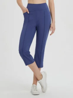 Women's High-Waisted Capri Leggings