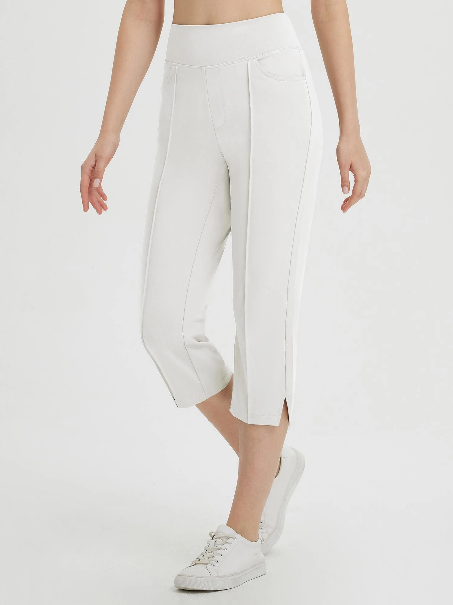 Women's High-Waisted Capri Leggings 8 Women's High-Waisted Capri Leggings - Image 8