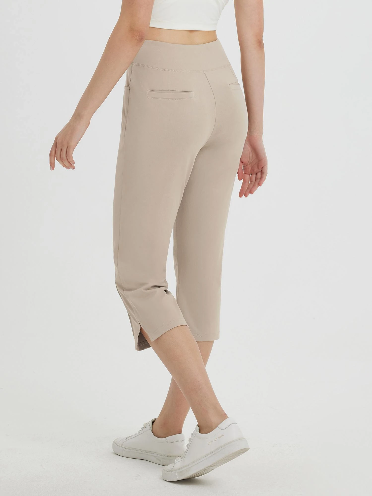 Women's High-Waisted Capri Leggings 15 Women's High-Waisted Capri Leggings - Image 15