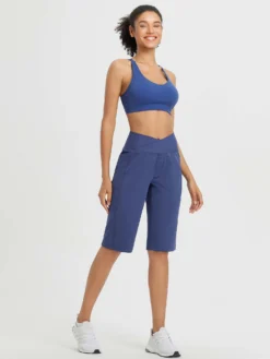 Secret Breeze 14" High-Rise Bermuda Shorts -Baleaf Clothing Shop bgy037 5