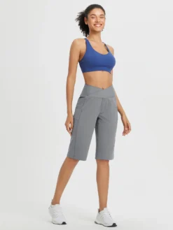 Secret Breeze 14" High-Rise Bermuda Shorts -Baleaf Clothing Shop bgy037 5 2e7802cd 5822 4ba4 9355 170b3b3cf47d