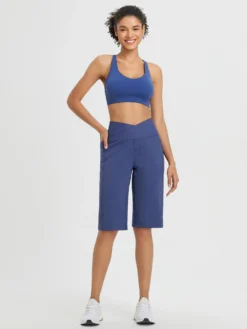 Secret Breeze 14" High-Rise Bermuda Shorts -Baleaf Clothing Shop bgy037 7