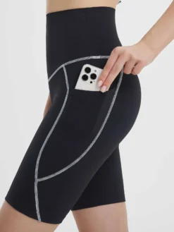 Women's 8" Super High-Waisted Biker Shorts -Baleaf Clothing Shop bgy038 2