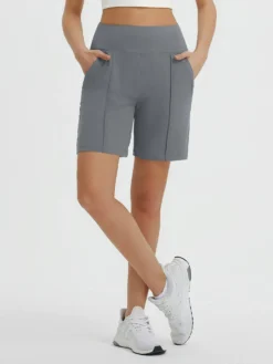 Women's 7" Bermuda Long Shorts -Baleaf Clothing Shop bgy042 1 144dfe8b 95e4 4432 935e f051bfce0410