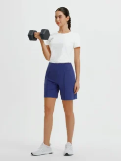 Women's 7" Bermuda Long Shorts -Baleaf Clothing Shop bgy042 6 ea8dd65c f3be 4469 a0a8 85cc88f5909d