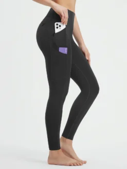 25" High-Waisted Yoga Leggings -Baleaf Clothing Shop bgy053 3 f657b64b d6c8 4ad8 a056 9dfcf9c343c1