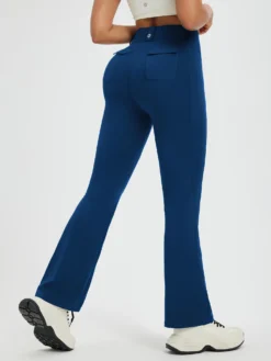 Women’s Yoga Workwear High-Waisted Flared Pants 35 Women’s Yoga Workwear High-Waisted Flared Pants -Baleaf Clothing Shop bgy054 2