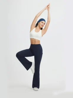 Women's Yoga Business High-Waisted Flared Pants 29 Women's Yoga Business High-Waisted Flared Pants -Baleaf Clothing Shop bgy062 1