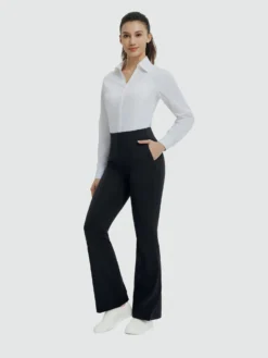 Women's Yoga Business High-Waisted Flared Pants 39 Women's Yoga Business High-Waisted Flared Pants -Baleaf Clothing Shop bgy062 2 02ee67aa 1406 4511 af49 79342f7e1c4f
