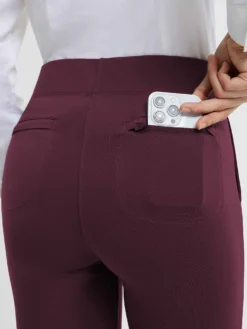 Women's Yoga Business High-Waisted Flared Pants 36 Women's Yoga Business High-Waisted Flared Pants -Baleaf Clothing Shop bgy062 5 980f484e 6dc7 42f6 a97b 6a3009dc4a54