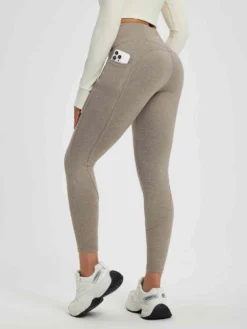 Women’s Yoga Floral Fleece High-Waisted Leggings 30 Women’s Yoga Floral Fleece High-Waisted Leggings -Baleaf Clothing Shop bgy066 3