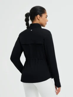 Women’s Yoga Drawstring-Waist Fleece Hoodless Jacket -Baleaf Clothing Shop bgy071 3 7391be75 dac8 423e 8e2f adeb1aa65240