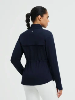 Women’s Yoga Drawstring-Waist Fleece Hoodless Jacket -Baleaf Clothing Shop bgy071 3 deec2039 95db 4bec ac62 dbbf8ff49b96