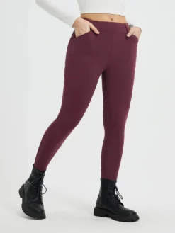 Women's Yoga Streetwear Multi-Pocket Fleece High-Waisted Leggings 26 Women's Yoga Streetwear Multi-Pocket Fleece High-Waisted Leggings -Baleaf Clothing Shop bgy075 1 4a6c5506 0ef3 49f3 9ba8 2703f42e919c