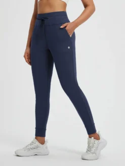 Women’s Yoga Cuffed Fleece High-Waisted Leggings -Baleaf Clothing Shop bgy076 2 19506b3e 60d6 43c2 ab01 7e28164448b2