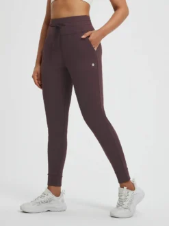 Women’s Yoga Cuffed Fleece High-Waisted Leggings -Baleaf Clothing Shop bgy076 2 8c9f1101 c9a9 4108 9d9c 4d84cfe17357