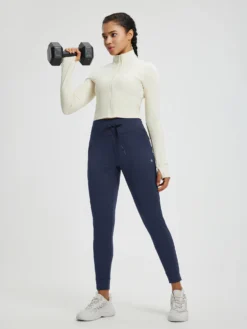 Women’s Yoga Cuffed Fleece High-Waisted Leggings -Baleaf Clothing Shop bgy076 6 25ae22c7 33b1 43eb 8df0 5b0c06a4cedb