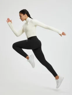 Women’s Yoga Cuffed Fleece High-Waisted Leggings -Baleaf Clothing Shop bgy076 6 cd819d90 0cfd 4993 9c0f 509856e4aa37