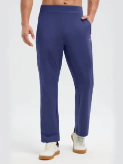 Men's Yoga Waterproof High-Waisted Straight-Leg Pants -Baleaf Clothing Shop bgy082 1