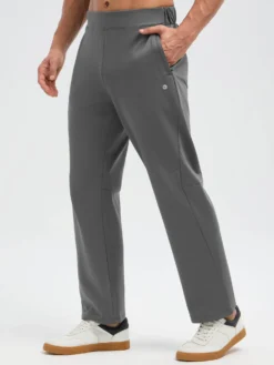 Men's Yoga Waterproof High-Waisted Straight-Leg Pants -Baleaf Clothing Shop bgy082 2 7b4de16d 6aa6 4331 bfed 3d285519b1c7