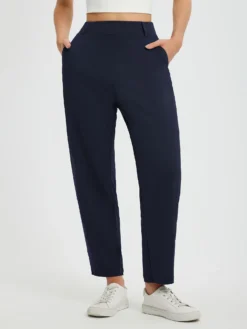 Yoga High-Waisted Cocoon Tapered Pants