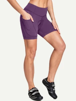 Women's V-Waist Cycling Shorts -Baleaf Clothing Shop cai010 1 6671ce79 954c 4fa1 8ba4 bef9cd3496a4