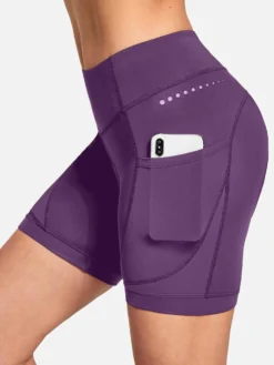 Women's V-Waist Cycling Shorts -Baleaf Clothing Shop cai010 5 8580a80e 36fc 4441 8073 43a494ae2f22