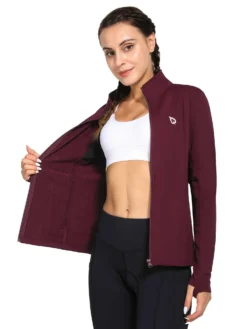 Cycling Long Sleeve Fleece Jacket -Baleaf Clothing Shop cai039 2 16e287d1 2550 4d5b 965b 13212ce9efa0