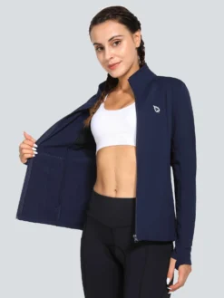 Cycling Long Sleeve Fleece Jacket -Baleaf Clothing Shop cai039 2 82b00a93 0a7e 44ac 899b 704b1bc59332