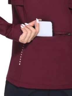 Cycling Long Sleeve Fleece Jacket -Baleaf Clothing Shop cai039 5 3c4a8885 9415 45a5 a87f 2629b566eee2