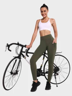 Cycling Cushionless Fleece Skinny Pants