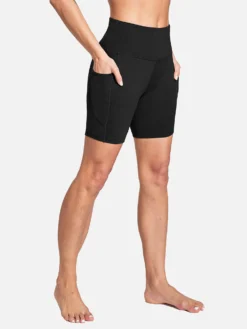 Women's 6" High-Waisted Biker Shorts 23 Women's 6" High-Waisted Biker Shorts -Baleaf Clothing Shop cbh014 2 9661cdee a9a5 4edc a567 c2dd60d46c6a