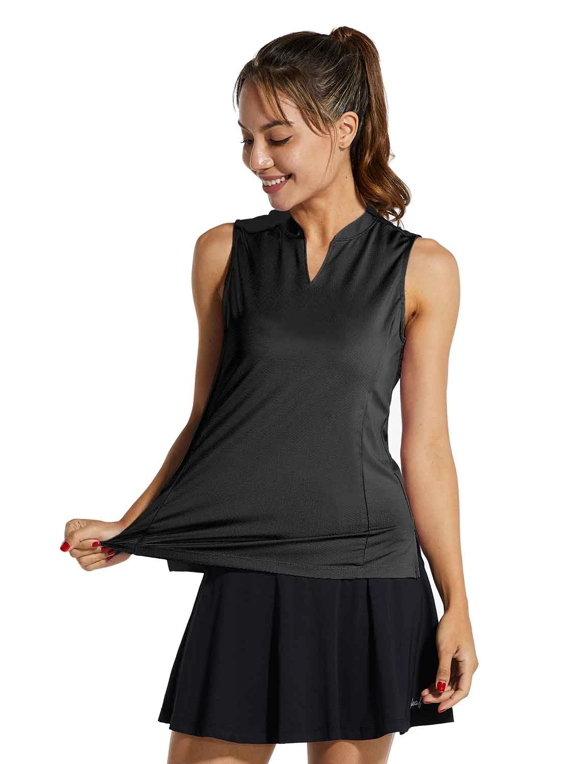 Flyleaf UPF40+ V Neck Tank 11 Flyleaf UPF40+ V Neck Tank - Image 11