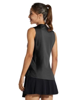 Flyleaf UPF40+ V Neck Tank 23 Flyleaf UPF40+ V Neck Tank -Baleaf Clothing Shop cfa002 Black 04