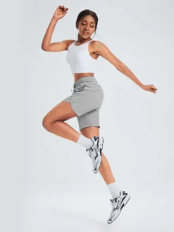 Women's 7" High-Waisted Quick-Dry Running Shorts -Baleaf Clothing Shop dbd009 40