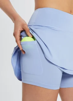 Women's High-Waisted Pleated Running Skirt With Ruffle Hem -Baleaf Clothing Shop dbd022 4 349b44f2 f4e6 4cf1 a70d 063069f09424