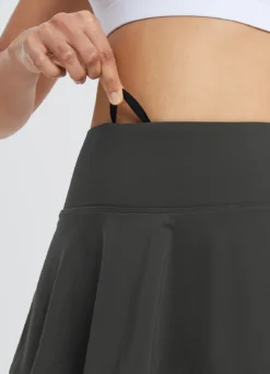 Women's High-Waisted Pleated Running Skirt With Ruffle Hem -Baleaf Clothing Shop dbd022 5 513f511e 8d5b 4f4f b0aa 2453a76c4bc0