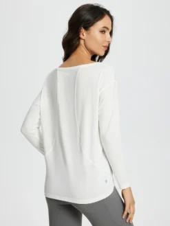 Women's Long-Sleeve Workout T-Shirt -Baleaf Clothing Shop dbd079 6