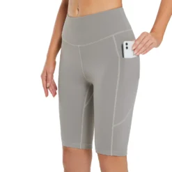 Women's 10" High-Waisted Yoga Shorts -Baleaf Clothing Shop dbh019 1 9d52a2a3 701e 448f 83df e4343f40f8a6