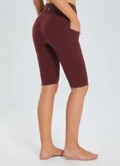 Women's 12" High-Waisted Yoga Shorts -Baleaf Clothing Shop dbh020 2 c66cb851 935a 4af4 a0cd 9632bc8eda7c