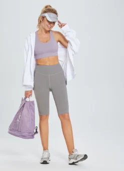 Women's 12" High-Waisted Yoga Shorts -Baleaf Clothing Shop dbh020 3 2a00a7af bd45 46ee 9d9f bd35d1bd9815