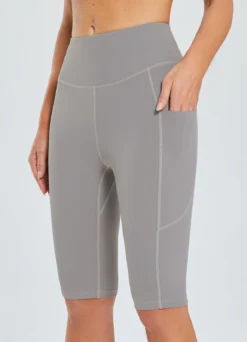 Women's 12" High-Waisted Yoga Shorts -Baleaf Clothing Shop dbh020 4 c374d08b 7911 4b05 89ef 3d9736d4a2d7