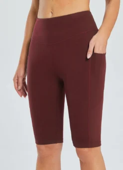 Women's 12" High-Waisted Yoga Shorts -Baleaf Clothing Shop dbh020 4 dbf506da 2700 49d9 81a0 56326fb647a9