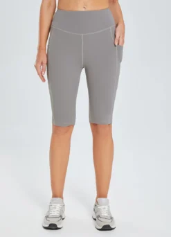 Women's 12" High-Waisted Yoga Shorts -Baleaf Clothing Shop dbh020 6