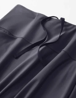 High Waisted Split-Hem Swim Dress -Baleaf Clothing Shop dcg012 DarkGray 5