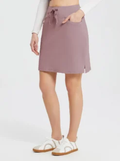 Women's 20" Cotton Golf Skort -Baleaf Clothing Shop dfa011 1