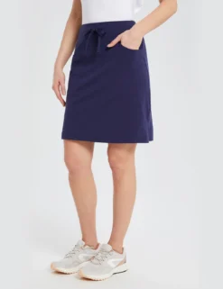 Women's 20" Cotton Golf Skort -Baleaf Clothing Shop dfa011 2 5acb75af 3914 42f1 b484 6bc5a325d6f6