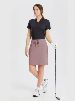 Women's 20" Cotton Golf Skort -Baleaf Clothing Shop dfa011 2 d6f216ce 793e 408f b403 c8b78e8ef856